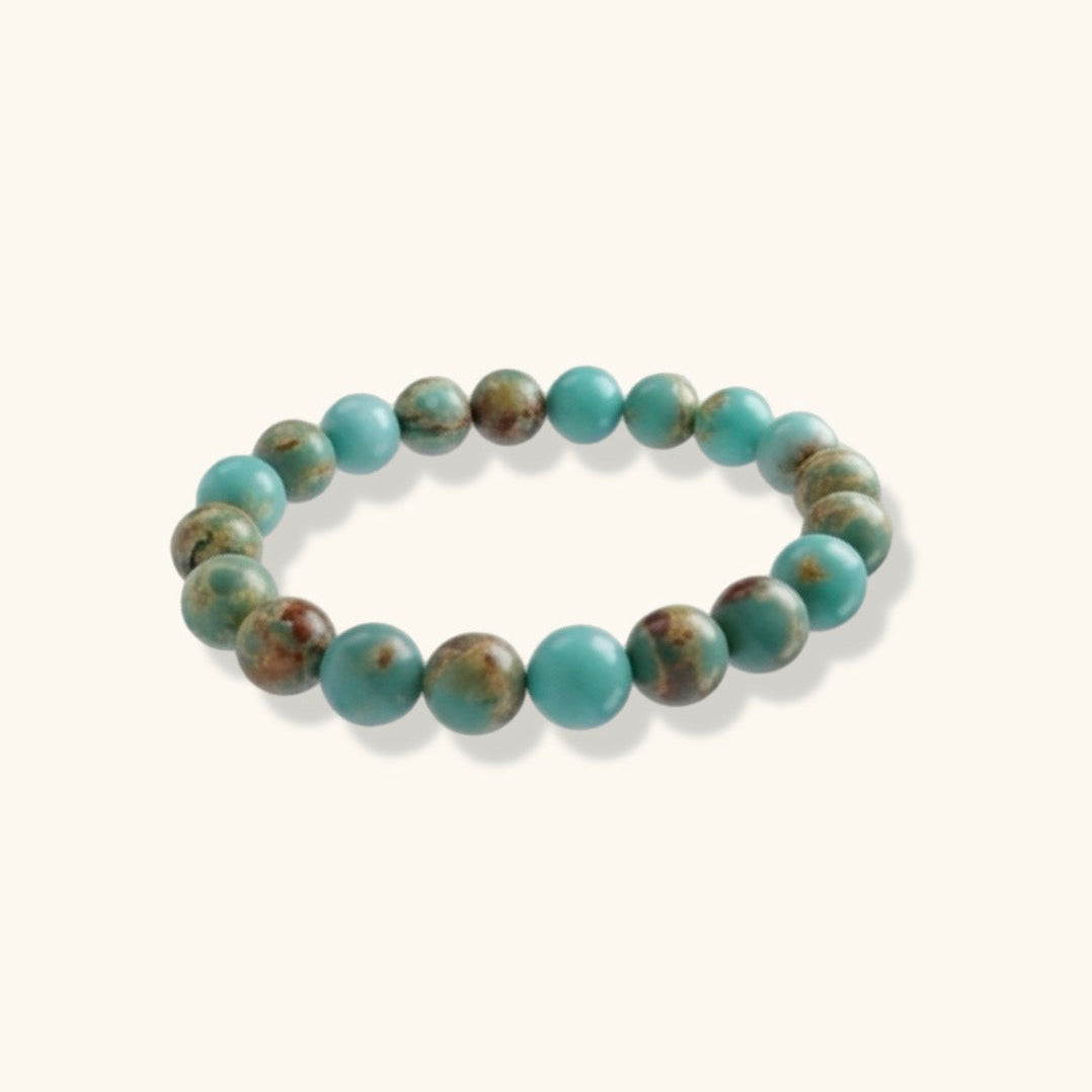 Sky Blue Jasper Rock Bracelet