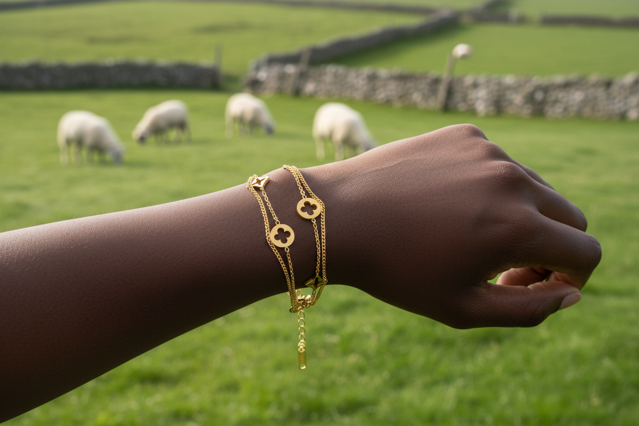 Stars & Clovers Charm Bracelet