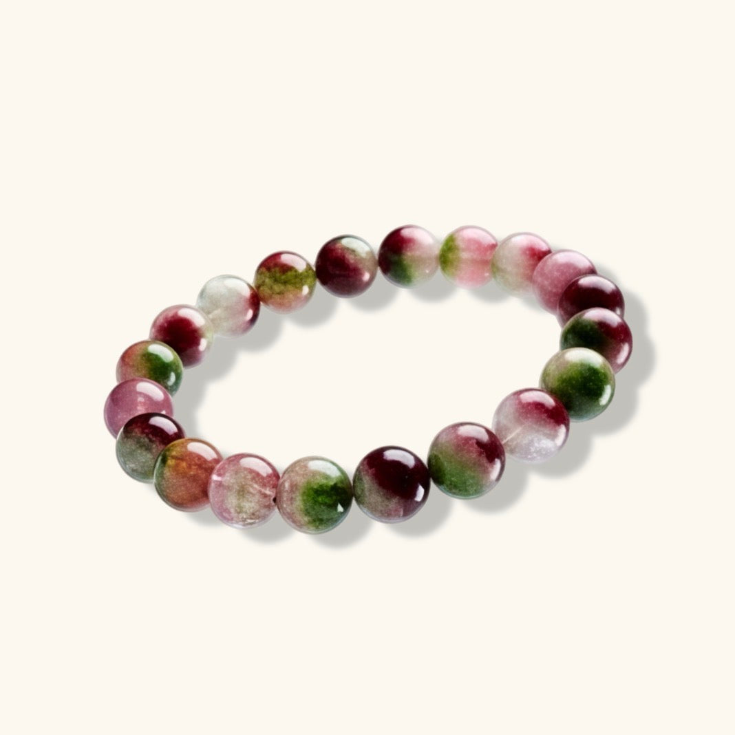 Watermelon Tourmaline Bracelet