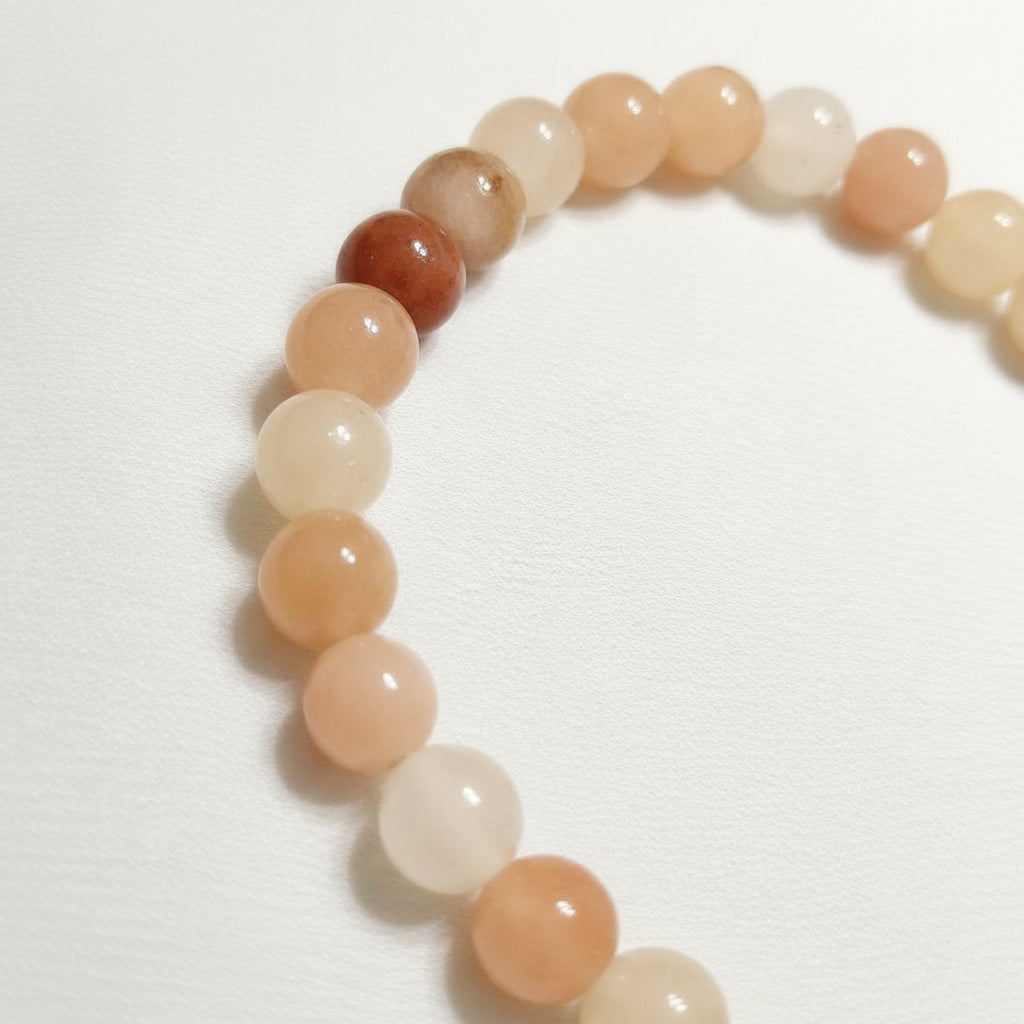 Natural Pink Aventurine Rock Bracelet