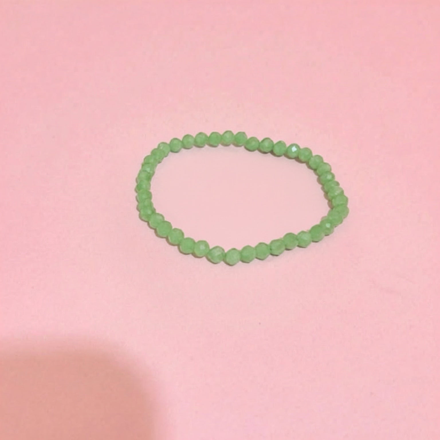 Green Jade Pebble Bracelet