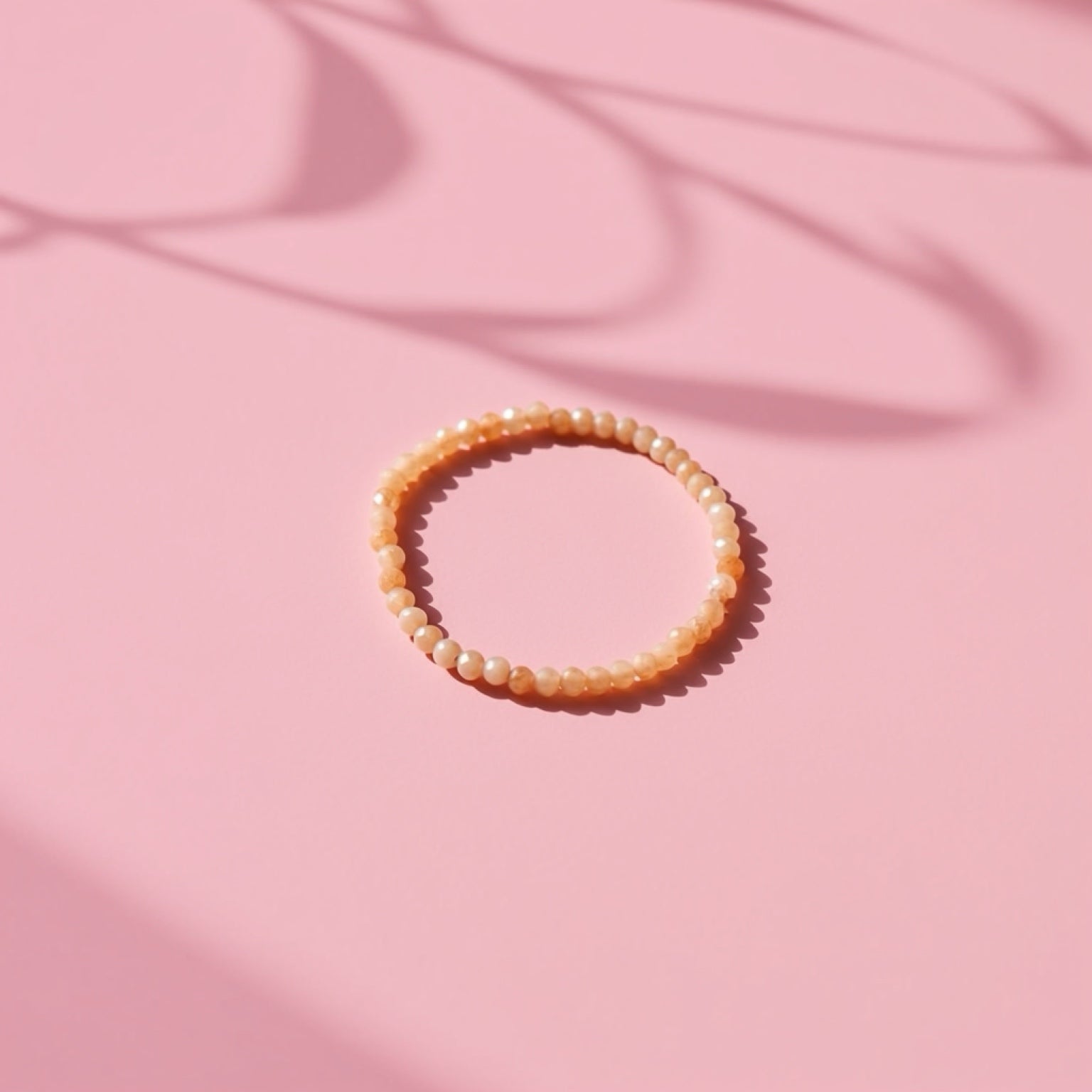 Sunstone Pebble Bracelet