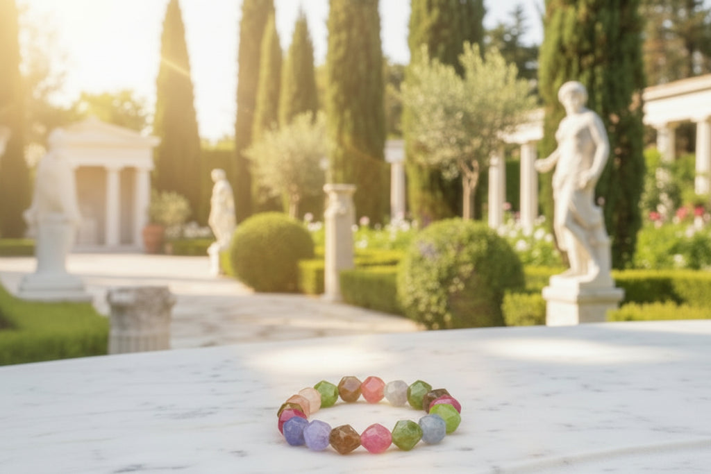 Rainbow Tourmaline Bracelet