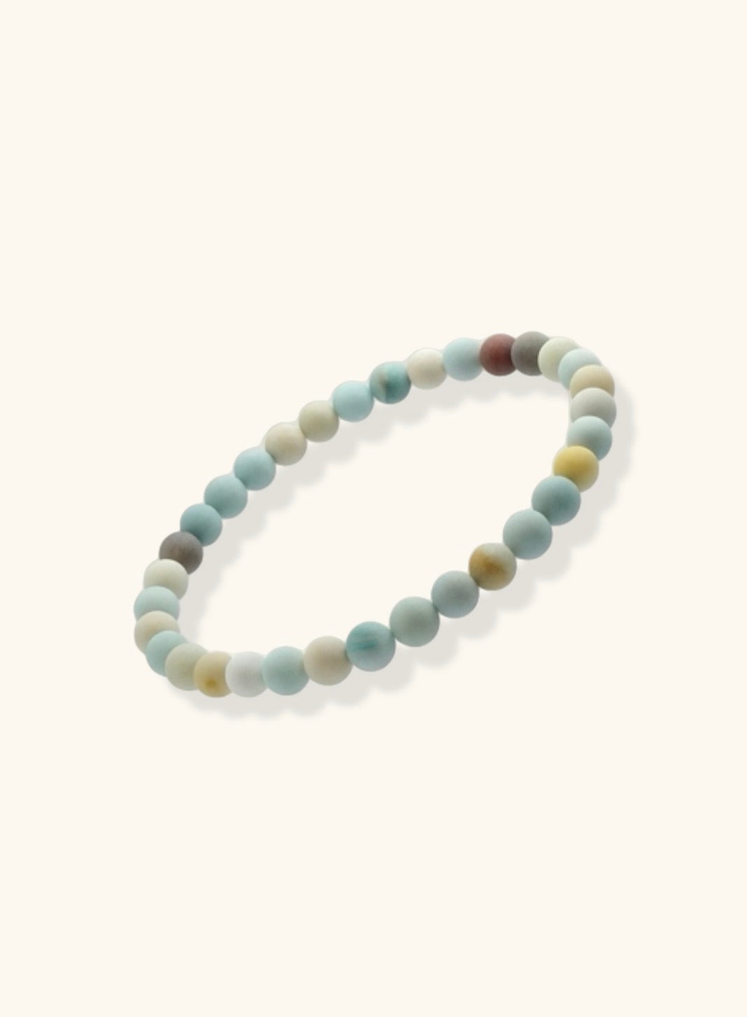 Matte Amazonite Pebble Bracelet