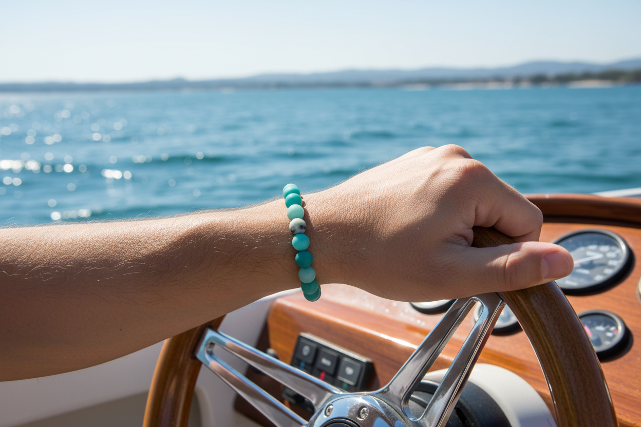 Big Rock Matte Amazonite Bracelet