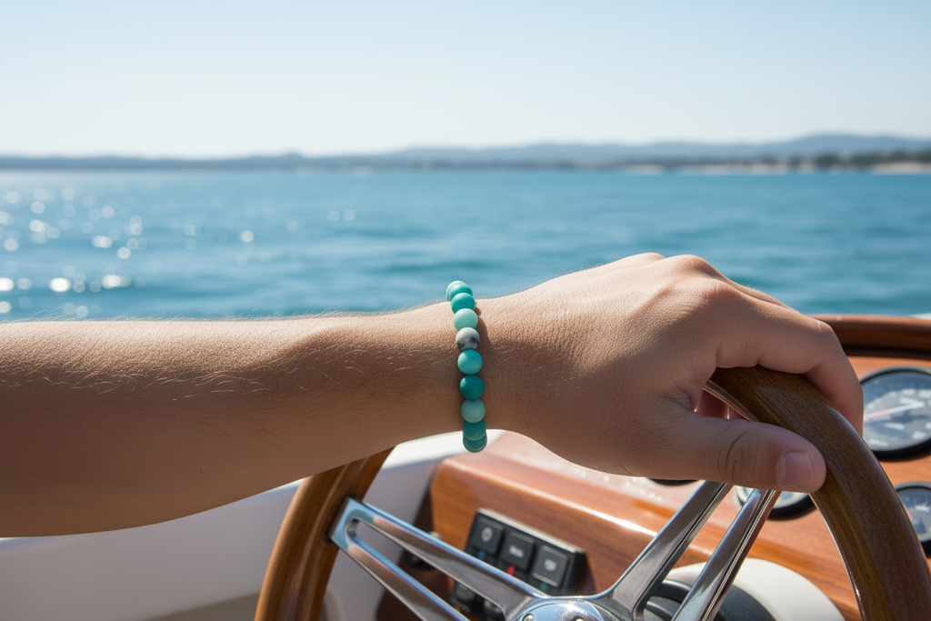 Big Rock Matte Amazonite Bracelet