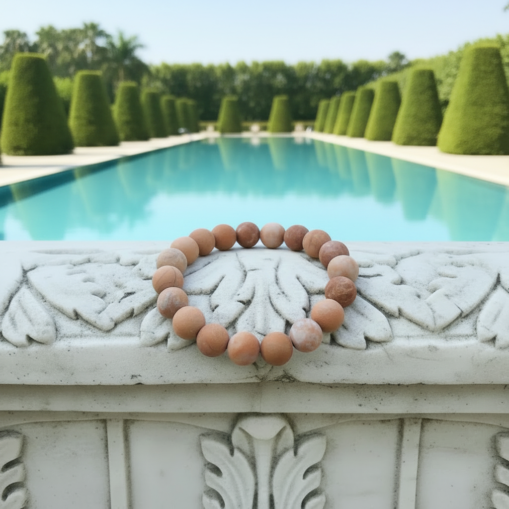 Big Rock Matte Pink Aventurine Bracelet