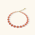 Daisy Anklet in Pink