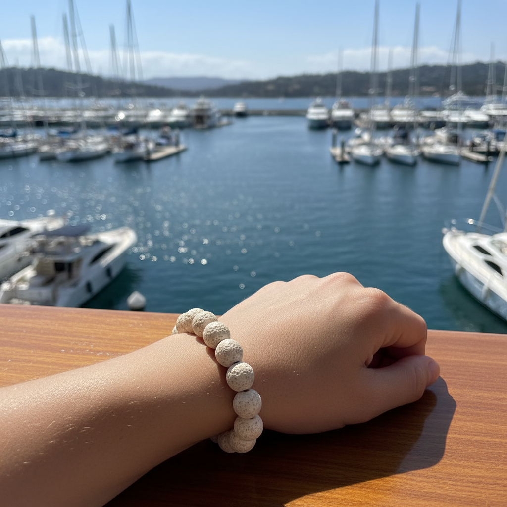 Bold Rock Lava Stone Bracelet