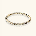 Dalmatian Stone Big Pebble Bracelet