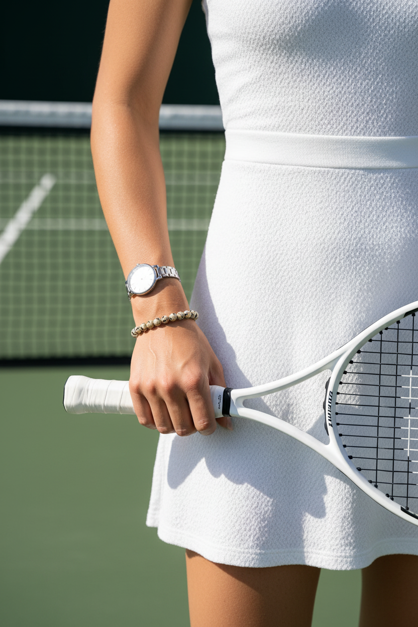 Dalmatian Stone Big Pebble Bracelet